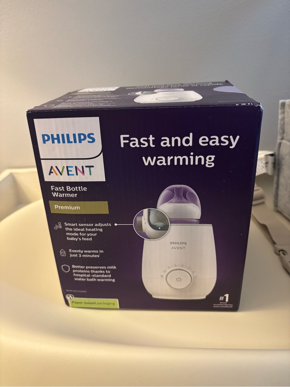 Philips Avent Bottle Warmer - Purple, White, Navy